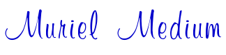 Muriel Medium 字体